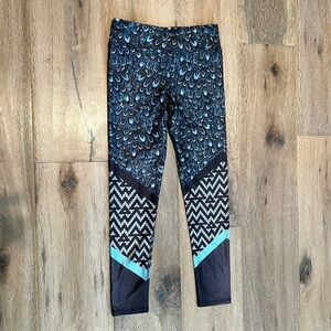 Evolution & Creation Multi-Color Print Leggings